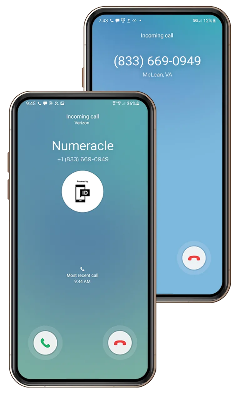 T-Mobile and unbranded T-Mobile Numeracle branded calls